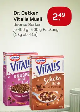 boni Center Dr. oetker vitalis müsli Angebot