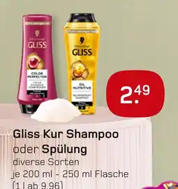 boni Center Schwarzkopf gliss gliss kur shampoo oder spülung Angebot