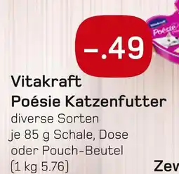 boni Center Vitakraft poésie katzenfutter Angebot