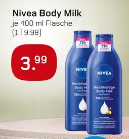 boni Center Nivea body milk Angebot