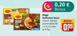 akzenta Maggi delikatess sauce Angebot