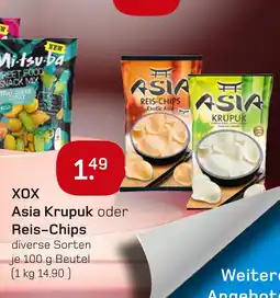 boni Center Xox asia krupuk oder reis-chips Angebot