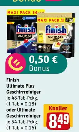 akzenta Finish ultimate plus geschirrreiniger Angebot