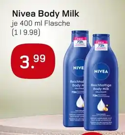 akzenta Nivea body milk Angebot