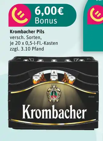 boni Center Krombacher krombacher pils Angebot