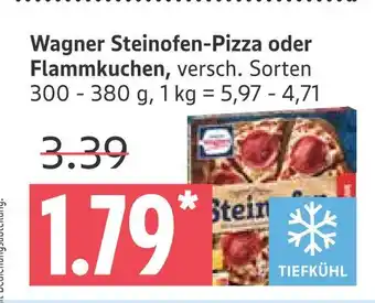 Marktkauf Wagner steinofen-pizza oder flammkuchen Angebot