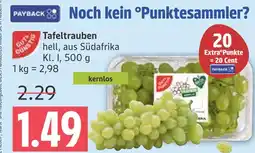 Marktkauf Tafeltrauben Angebot