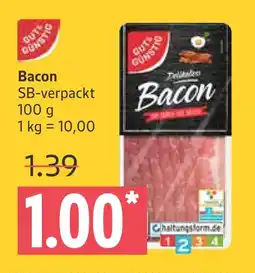 Marktkauf Gut&günstig bacon Angebot