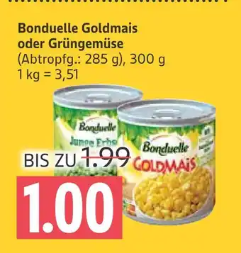 Marktkauf Bonduelle goldmais oder grüngemüse Angebot