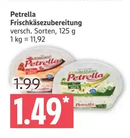 Marktkauf Petrella frischkäsezubereitung Angebot