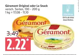 Marktkauf Géramont original oder le snack Angebot