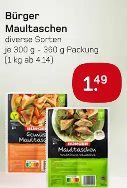 akzenta Bürger maultaschen Angebot