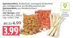 Marktkauf Speisekartoffeln oder speisezwiebeln oder spargel Angebot