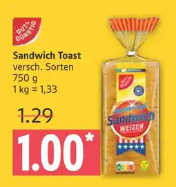 Marktkauf Sandwich toast Angebot