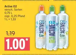 Marktkauf Active o2 bio orange, apfel kiwi, apfel Angebot