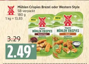 Marktkauf Mühlen crispies brezel oder western style Angebot