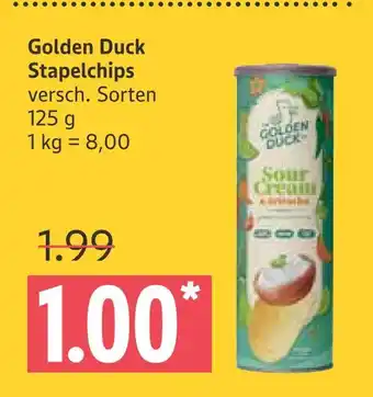 Marktkauf Golden duck stapelchips Angebot