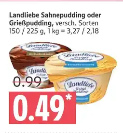 Marktkauf Landliebe sahnepudding oder grießpudding Angebot