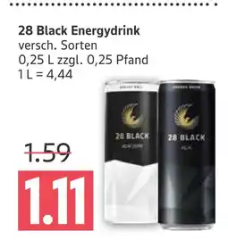 Marktkauf 28 black energydrink Angebot