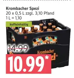 Marktkauf Krombacher spezi Angebot