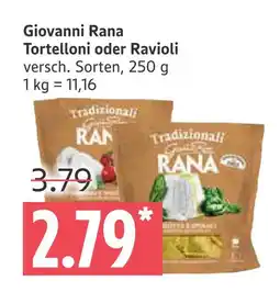 Marktkauf Giovanni rana tortelloni oder ravioli Angebot