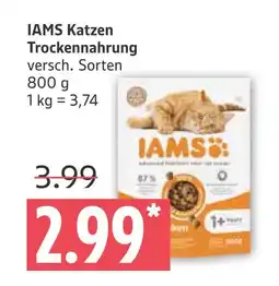 Marktkauf Iams katzen trockenahrung Angebot