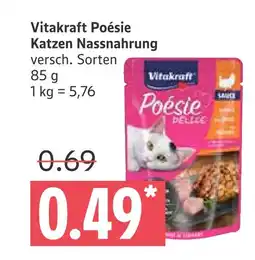 Marktkauf Vitakraft poésie katzen nassnahrung Angebot