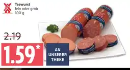 Marktkauf Teewurst Angebot