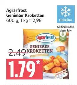 Marktkauf Agrarfrost genießer kroketten Angebot