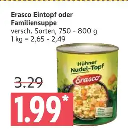 Marktkauf Erasco eintopf Angebot