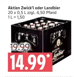 Marktkauf Aktien zwick'l oder landbier Angebot