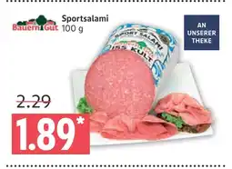 Marktkauf Bauern gut sportsalami Angebot