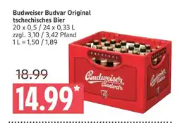 Marktkauf Budweiser budvar original tschechisches bier Angebot