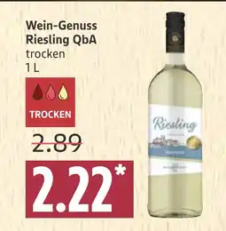 Marktkauf Wein-genuss riesling qba Angebot