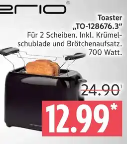 Marktkauf Erio toaster Angebot