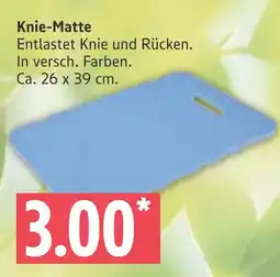 Marktkauf Knie-matte Angebot