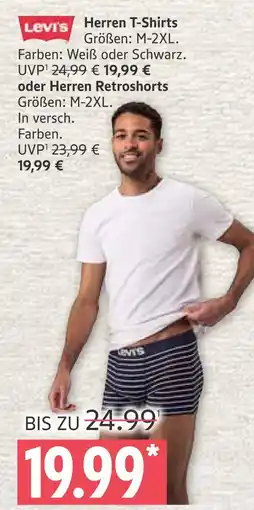 Marktkauf Levi's herren t-shirts Angebot