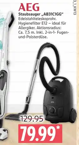 Marktkauf Aeg staubsauger Angebot