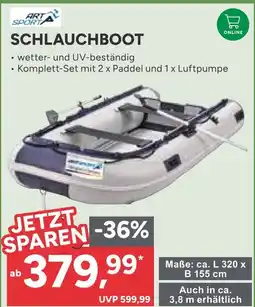 Marktkauf Art sport schlauchboot Angebot