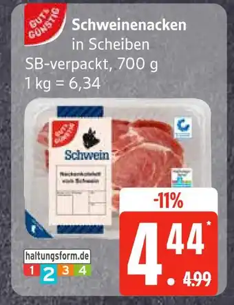 Edeka Schwein schweinenacken Angebot