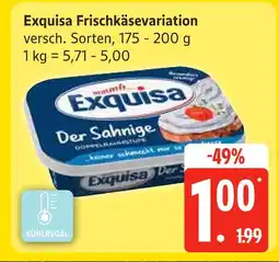 Edeka Exquisa frischkäsevariation Angebot