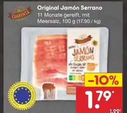 Netto Marken-Discount Cuarenta original jamón serrano Angebot