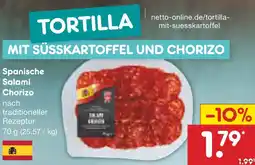 Netto Marken-Discount Spanische salami chorizo Angebot