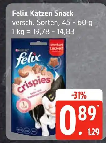 Edeka Felix felix katzen snack Angebot