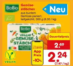 Netto Marken-Discount Biobio gemüsestäbchen Angebot