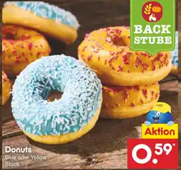 Netto Marken-Discount Backstube donuts blue Angebot