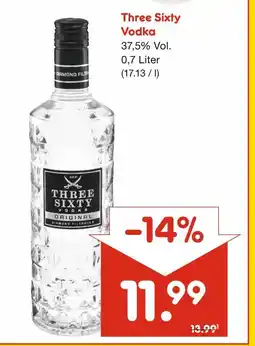 Netto Marken-Discount Three sixty vodka Angebot