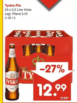 Netto Marken-Discount Tyskie pils Angebot