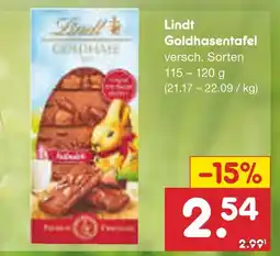 Netto Marken-Discount Lindt goldhasentafel Angebot