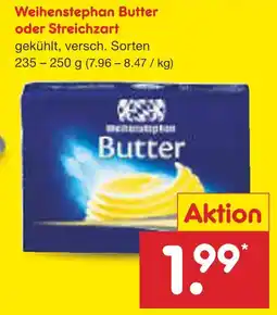 Netto Marken-Discount Weihenstephan butter oder streichzart Angebot